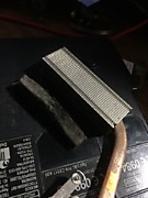 Пыль на радиаторе ноутбука